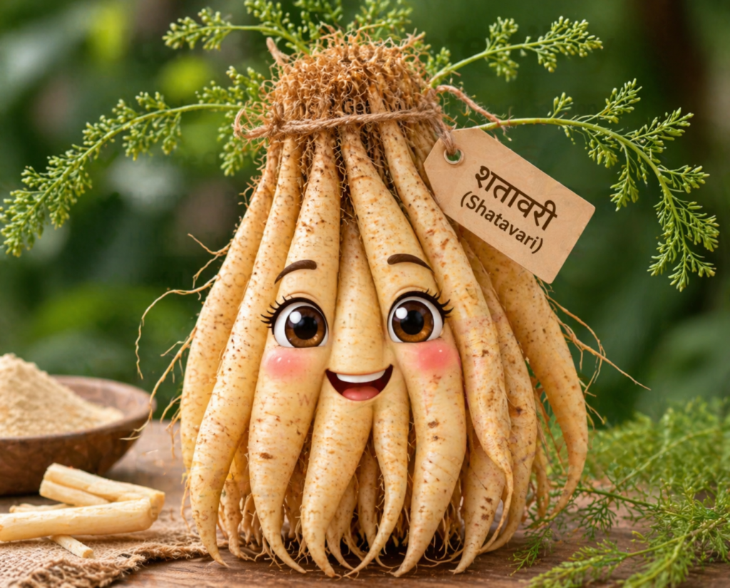 Shatavari herb for female fertility support