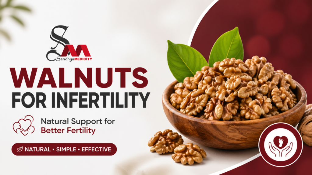 Walnuts for infertility