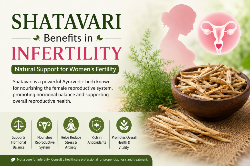 Shatavari Benefits in Infertility